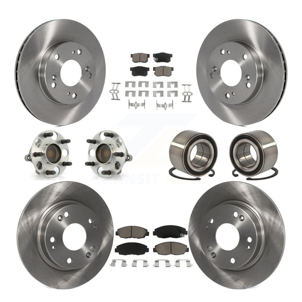 [Avant + Arrière] Kit de Roulement de roue pour Honda Civic KBB-117193