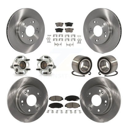 [Avant + Arrière] Kit de Roulement de roue pour Honda Civic KBB-117193