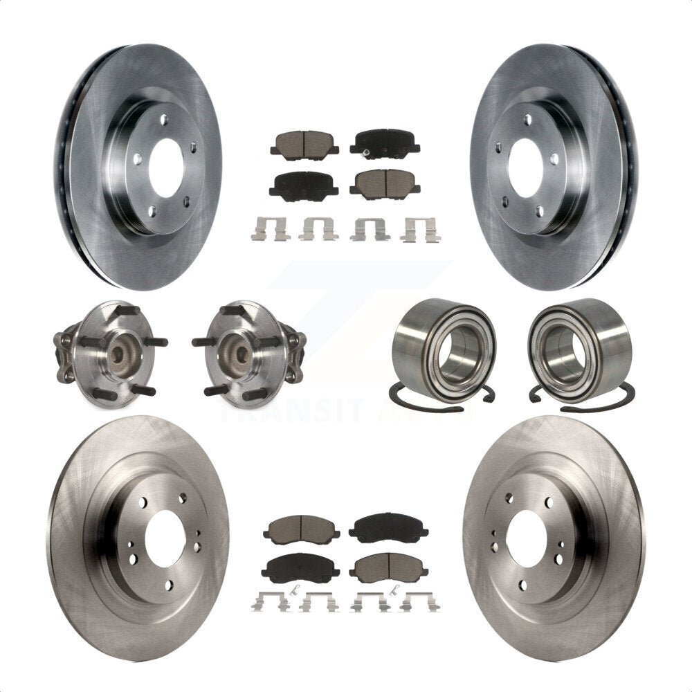 [Avant + Arrière] Kit de Roulement de roue pour Mitsubishi Outlander Sport RVR KBB-117196 par Transit Auto