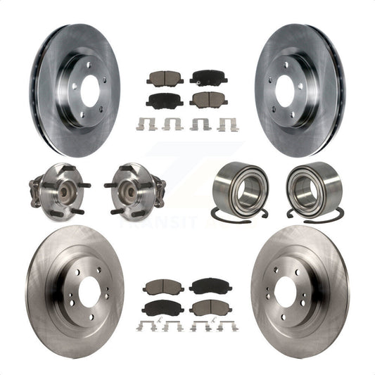 [Avant + Arrière] Kit de Roulement de roue pour Mitsubishi Outlander Sport RVR KBB-117196 par Transit Auto