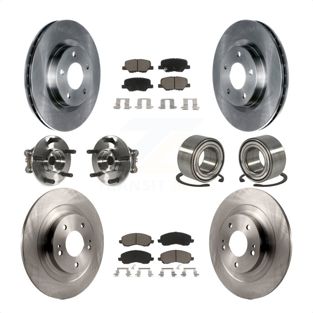 [Avant + Arrière] Kit de Roulement de roue pour Mitsubishi Outlander Sport RVR KBB-117197 par Transit Auto