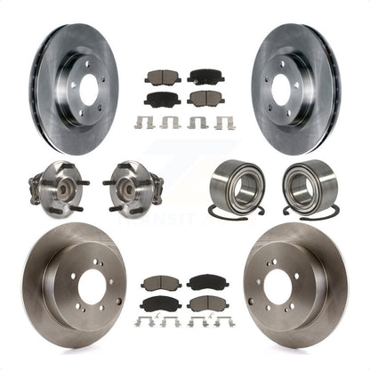 [Avant + Arrière] Kit de Roulement de roue pour 2013 Mitsubishi Outlander FWD avec 3.0L KBB-117199 par Transit Auto