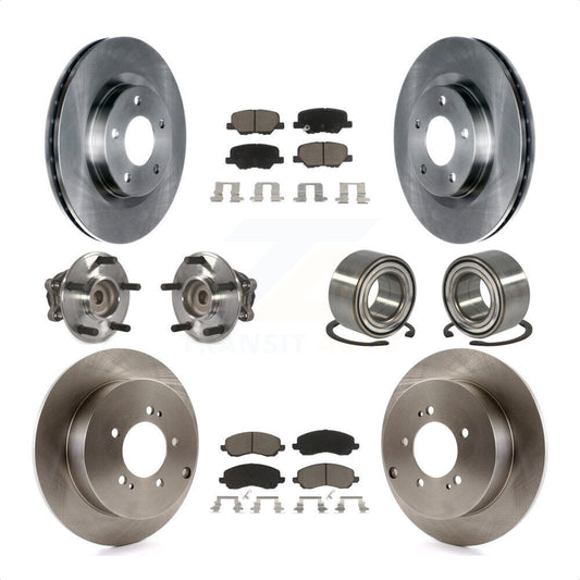 [Avant + Arrière] Kit de Roulement de roue pour 2013 Mitsubishi Outlander FWD avec 3.0L KBB-117199 par Transit Auto
