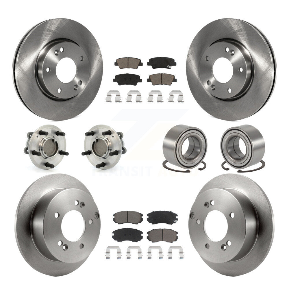 [Avant + Arrière] Kit de Roulement de roue pour Hyundai Sonata 2.4L KBB-117201