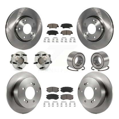 [Avant + Arrière] Kit de Roulement de roue pour Hyundai Sonata 2.4L KBB-117201