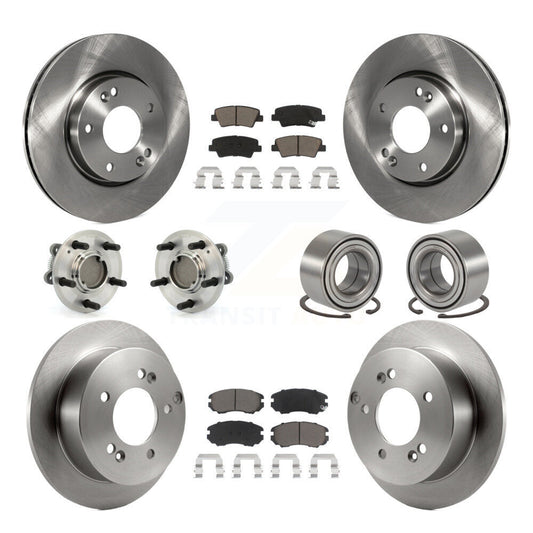 [Avant + Arrière] Kit de Roulement de roue pour Hyundai Sonata 2.4L KBB-117201