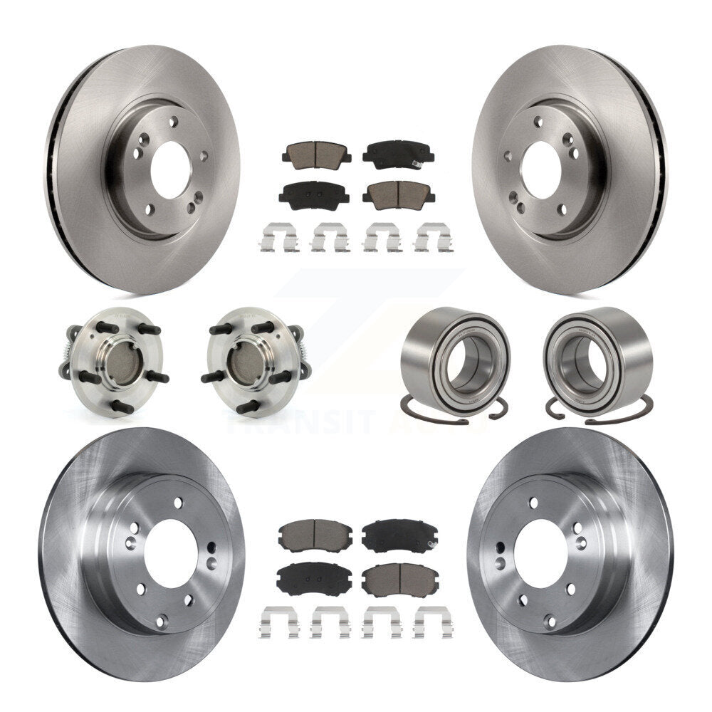 [Avant + Arrière] Kit de Roulement de roue pour Hyundai Sonata 3.3L KBB-117202