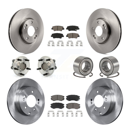 [Avant + Arrière] Kit de Roulement de roue pour Hyundai Sonata 3.3L KBB-117202