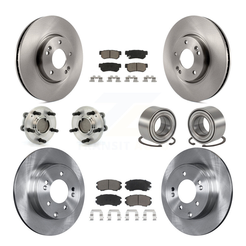 [Avant + Arrière] Kit de Roulement de roue pour Hyundai Sonata 3.3L KBB-117203