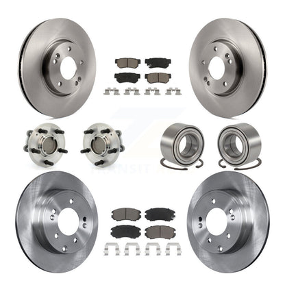 [Avant + Arrière] Kit de Roulement de roue pour Hyundai Sonata 3.3L KBB-117203