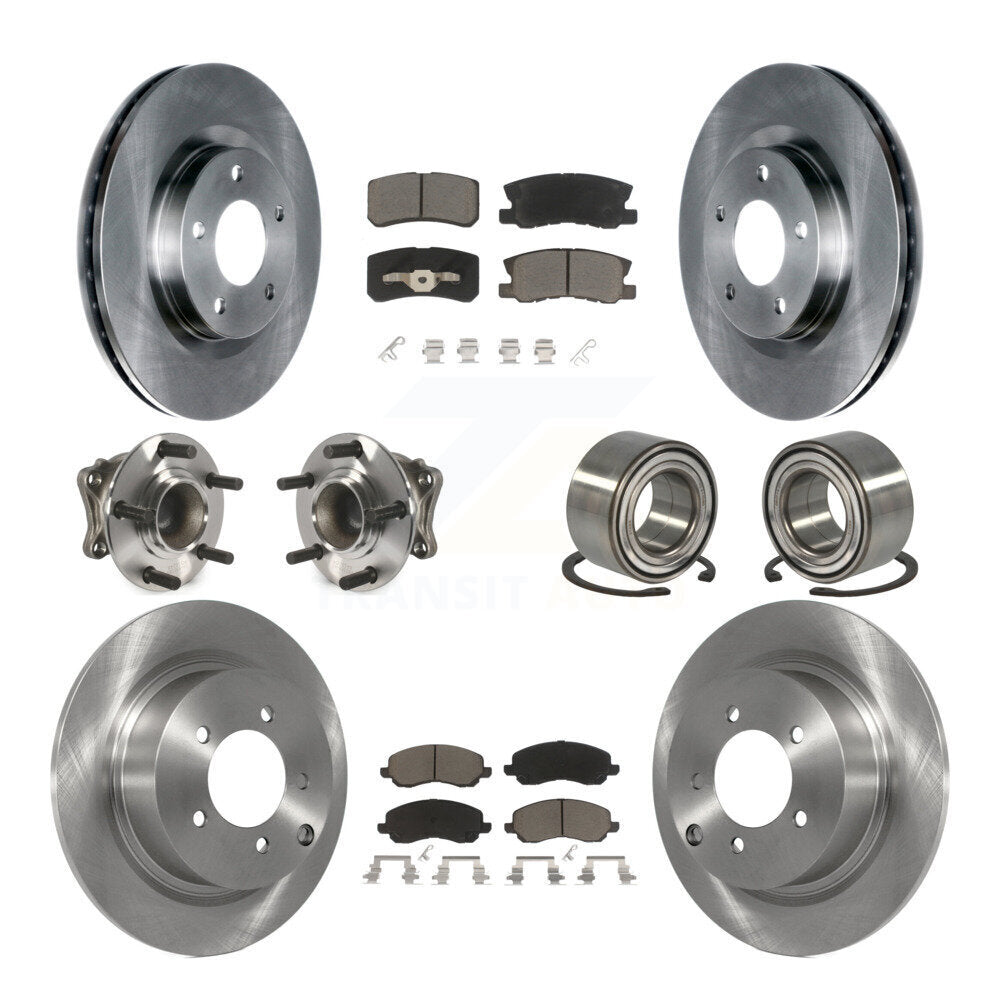 [Avant + Arrière] Kit de Roulement de roue pour Mitsubishi Outlander FWD avec 2.4L KBB-117204