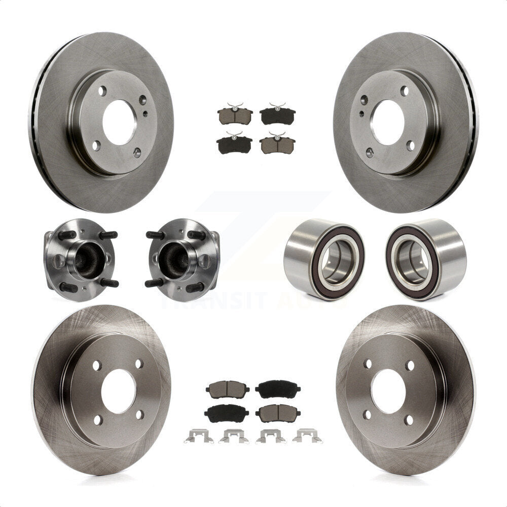 [Avant + Arrière] Kit de Roulement de roue pour 2014-2018 Ford Fiesta S Titanium SE KBB-117205 par Transit Auto