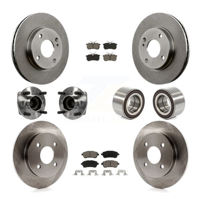 [Avant + Arrière] Kit de Roulement de roue pour 2014-2018 Ford Fiesta S Titanium SE KBB-117205 par Transit Auto