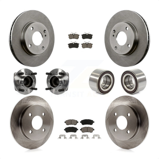 [Avant + Arrière] Kit de Roulement de roue pour 2014-2018 Ford Fiesta S Titanium SE KBB-117205 par Transit Auto