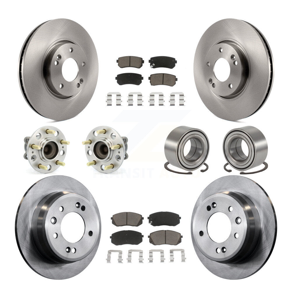 [Avant + Arrière] Kit de Roulement de roue pour Kia Sportage Hyundai Tucson FWD KBB-117207