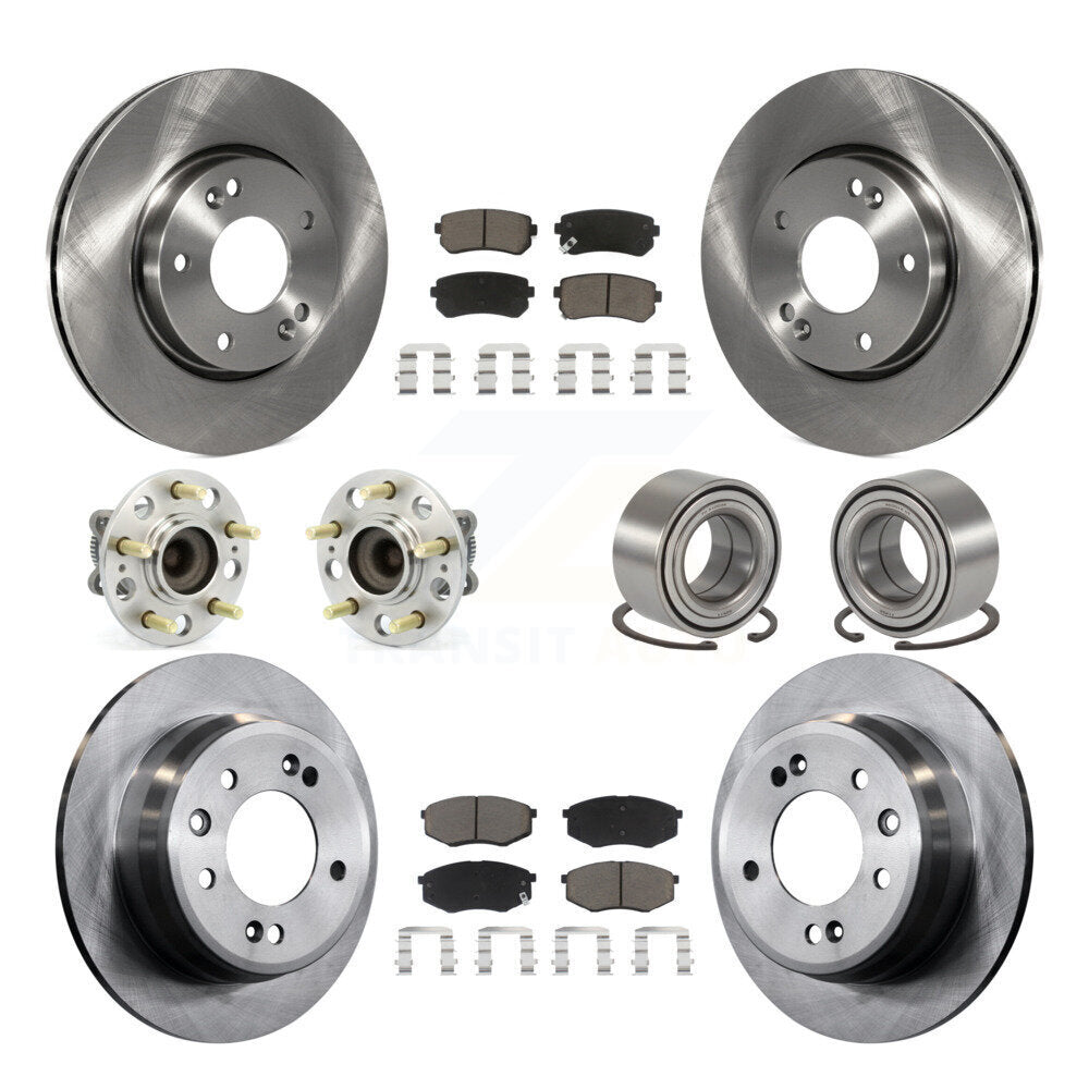 [Avant + Arrière] Kit de Roulement de roue pour Hyundai Tucson Kia Sportage FWD KBB-117215