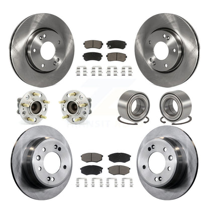 [Avant + Arrière] Kit de Roulement de roue pour Hyundai Tucson Kia Sportage FWD KBB-117215
