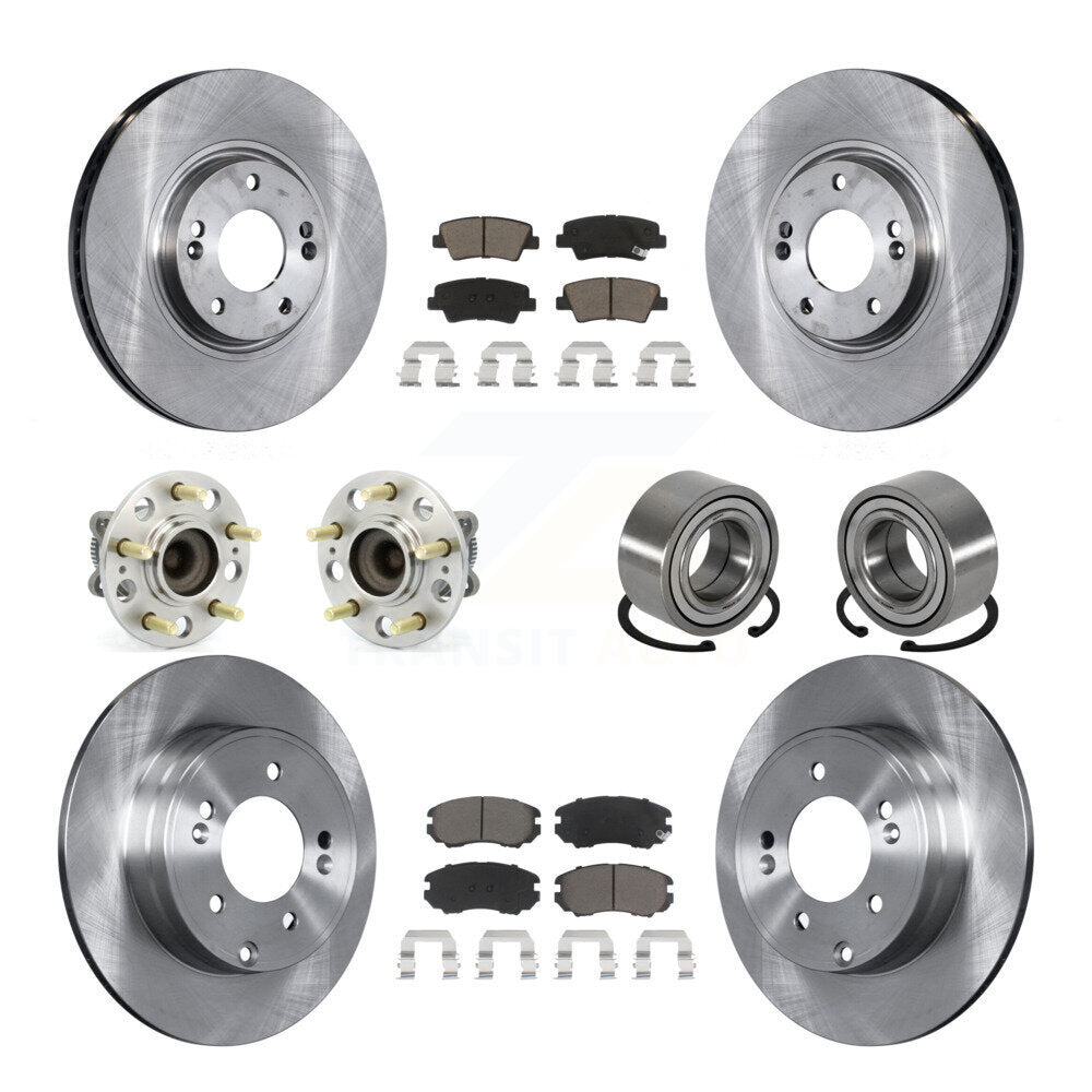 [Avant + Arrière] Kit de Roulement de roue pour 2011 Hyundai Azera KBB-117216