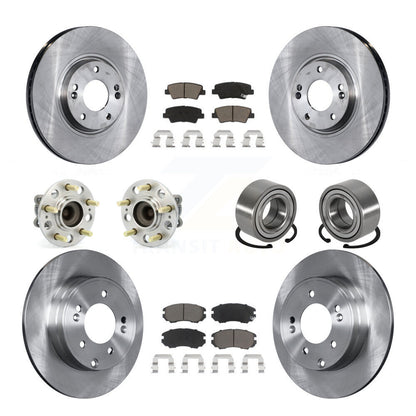 [Avant + Arrière] Kit de Roulement de roue pour 2011 Hyundai Azera KBB-117216