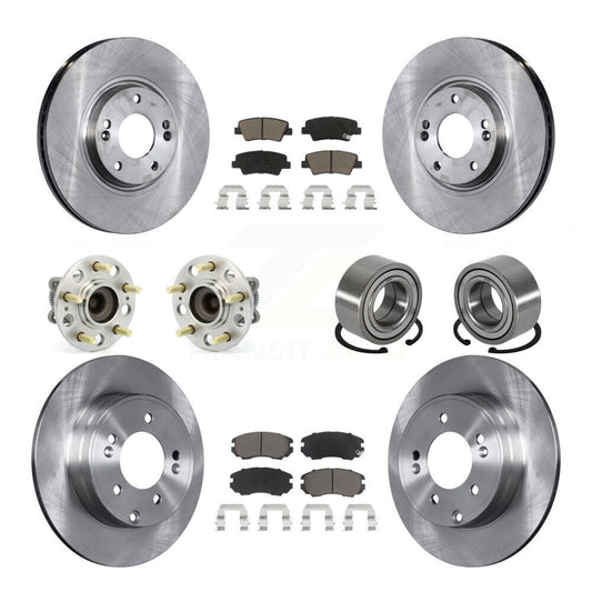 [Avant + Arrière] Kit de Roulement de roue pour 2011 Hyundai Azera KBB-117216