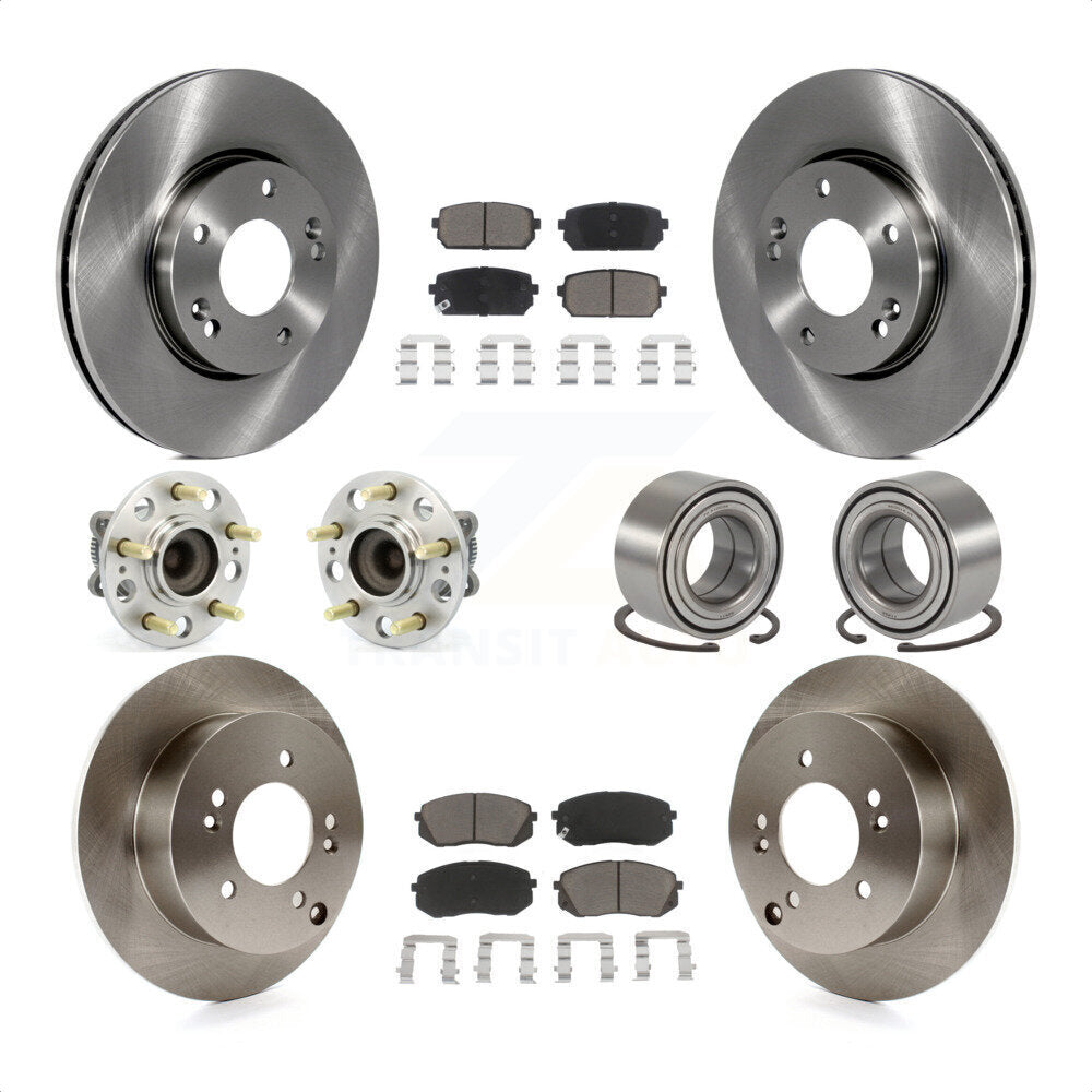 [Avant + Arrière] Kit de Roulement de roue pour 2008-2009 Kia Rondo KBB-117217 par Transit Auto