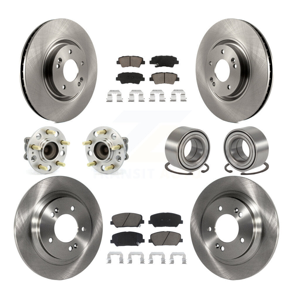 [Avant + Arrière] Kit de Roulement de roue pour 2013 Kia Optima 2.0L avec Electric Parking KBB-117224