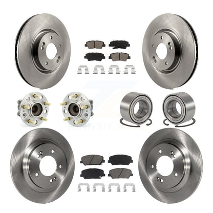 [Avant + Arrière] Kit de Roulement de roue pour 2013 Kia Optima 2.0L avec Electric Parking KBB-117224