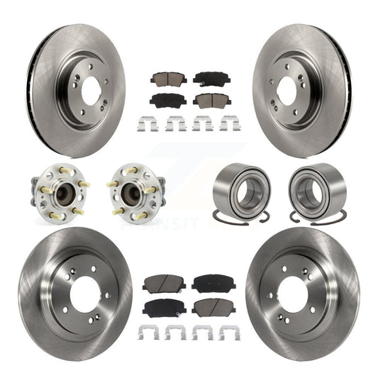 [Avant + Arrière] Kit de Roulement de roue pour 2013 Kia Optima 2.0L avec Electric Parking KBB-117224