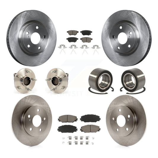 [Avant + Arrière] Kit de Roulement de roue pour 2009-2013 Toyota Matrix S avec FWD 2.4L KBB-117234