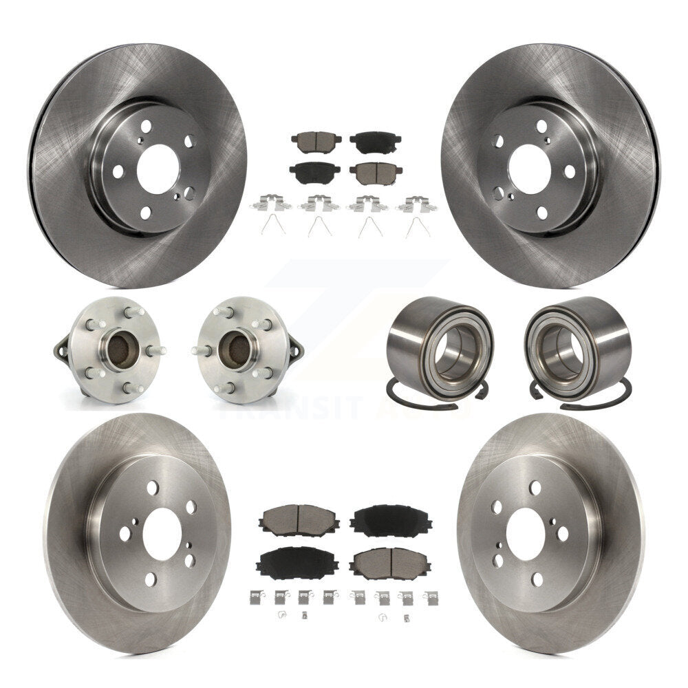 [Avant + Arrière] Kit de Roulement de roue pour Toyota Corolla Matrix Pontiac Vibe KBB-117236