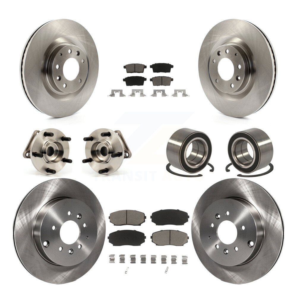 [Avant + Arrière] Kit de Roulement de roue pour 2007-2015 Mazda CX-9 AWD KBB-117243