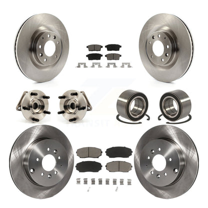 [Avant + Arrière] Kit de Roulement de roue pour 2007-2015 Mazda CX-9 AWD KBB-117243