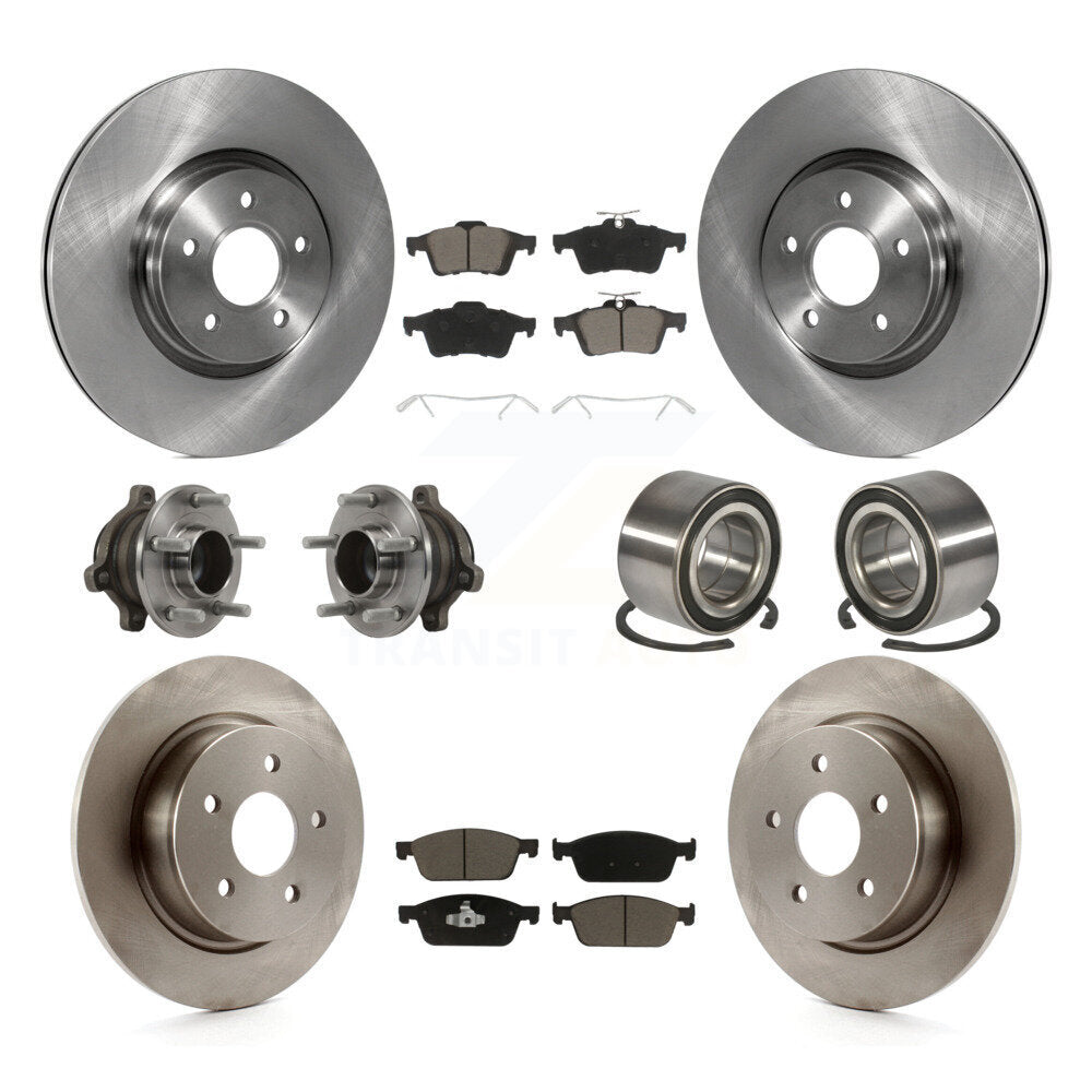 [Avant + Arrière] Kit de Roulement de roue pour Ford Connect KBB-117247
