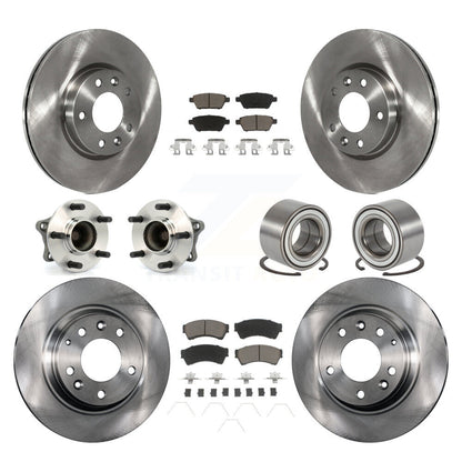 [Avant + Arrière] Kit de Roulement de roue pour 2009-2013 Mazda 6 3.7L KBB-117259