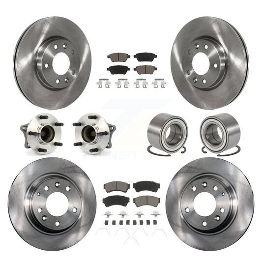 [Avant + Arrière] Kit de Roulement de roue pour 2009-2013 Mazda 6 3.7L KBB-117259