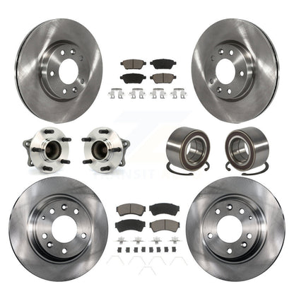 [Avant + Arrière] Kit de Roulement de roue pour 2009-2013 Mazda 6 2.5L KBB-117260