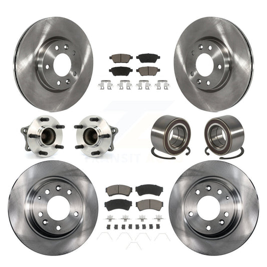 [Avant + Arrière] Kit de Roulement de roue pour 2009-2013 Mazda 6 2.5L KBB-117260