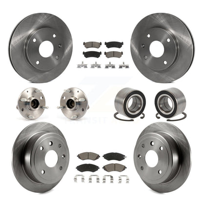 [Avant + Arrière] Kit de Roulement de roue pour Suzuki Forenza Reno Chevrolet Optra Non-ABS KBB-117263
