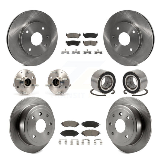 [Avant + Arrière] Kit de Roulement de roue pour Suzuki Forenza Reno Chevrolet Optra Non-ABS KBB-117263