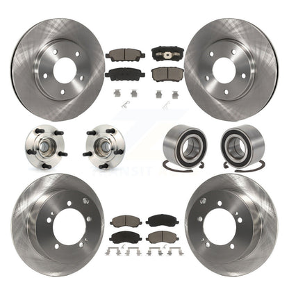 [Avant + Arrière] Kit de Roulement de roue pour 2004-2006 Mitsubishi Lancer Ralliart KBB-117266