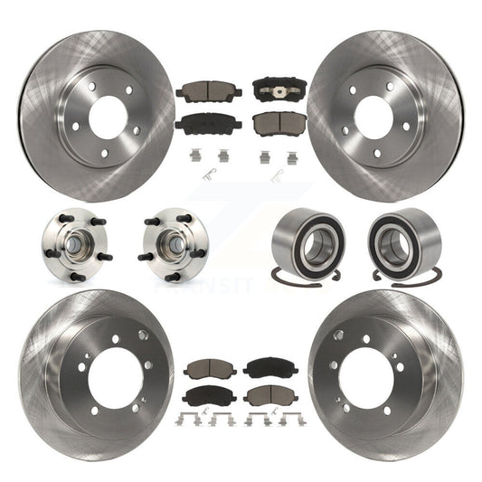 [Avant + Arrière] Kit de Roulement de roue pour 2004-2006 Mitsubishi Lancer Ralliart KBB-117266