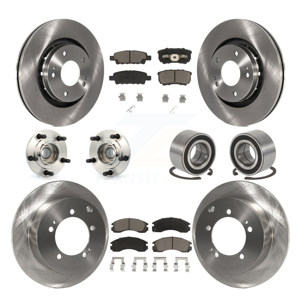 [Avant + Arrière] Kit de Roulement de roue pour 2005-2006 Mitsubishi Outlander FWD KBB-117267