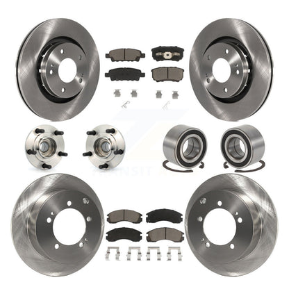 [Avant + Arrière] Kit de Roulement de roue pour 2005-2006 Mitsubishi Outlander FWD KBB-117267