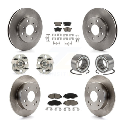 [Avant + Arrière] Kit de Roulement de roue pour 1998-2002 Honda Accord Sedan avec 2.3L 4-Wheel ABS KBB-117277