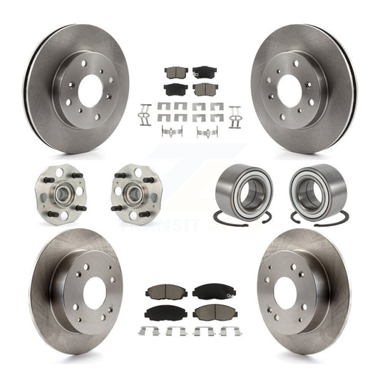 [Avant + Arrière] Kit de Roulement de roue pour 1998-2002 Honda Accord Sedan avec 2.3L 4-Wheel ABS KBB-117277