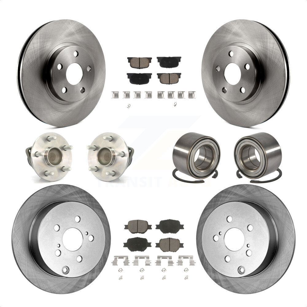 [Avant + Arrière] Kit de Roulement de roue pour 2005-2010 Scion tC KBB-117282 par Transit Auto