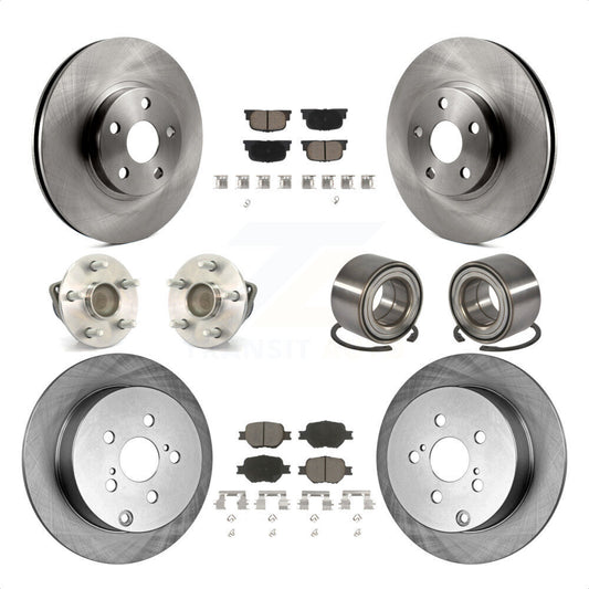 [Avant + Arrière] Kit de Roulement de roue pour 2005-2010 Scion tC KBB-117282 par Transit Auto
