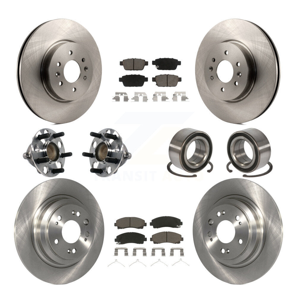 [Avant + Arrière] Kit de Roulement de roue pour Acura TL KBB-117287