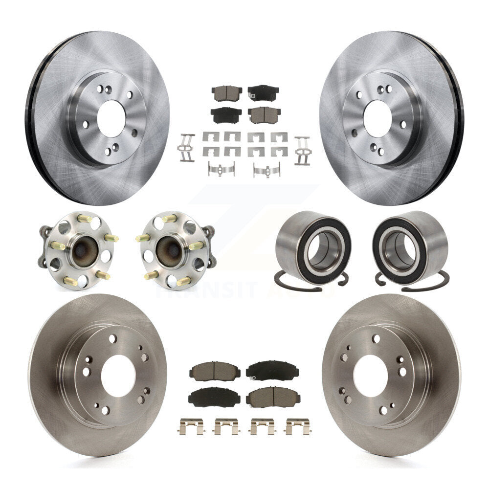 [Avant + Arrière] Kit de Roulement de roue pour 2004-2008 Acura TSX KBB-117288