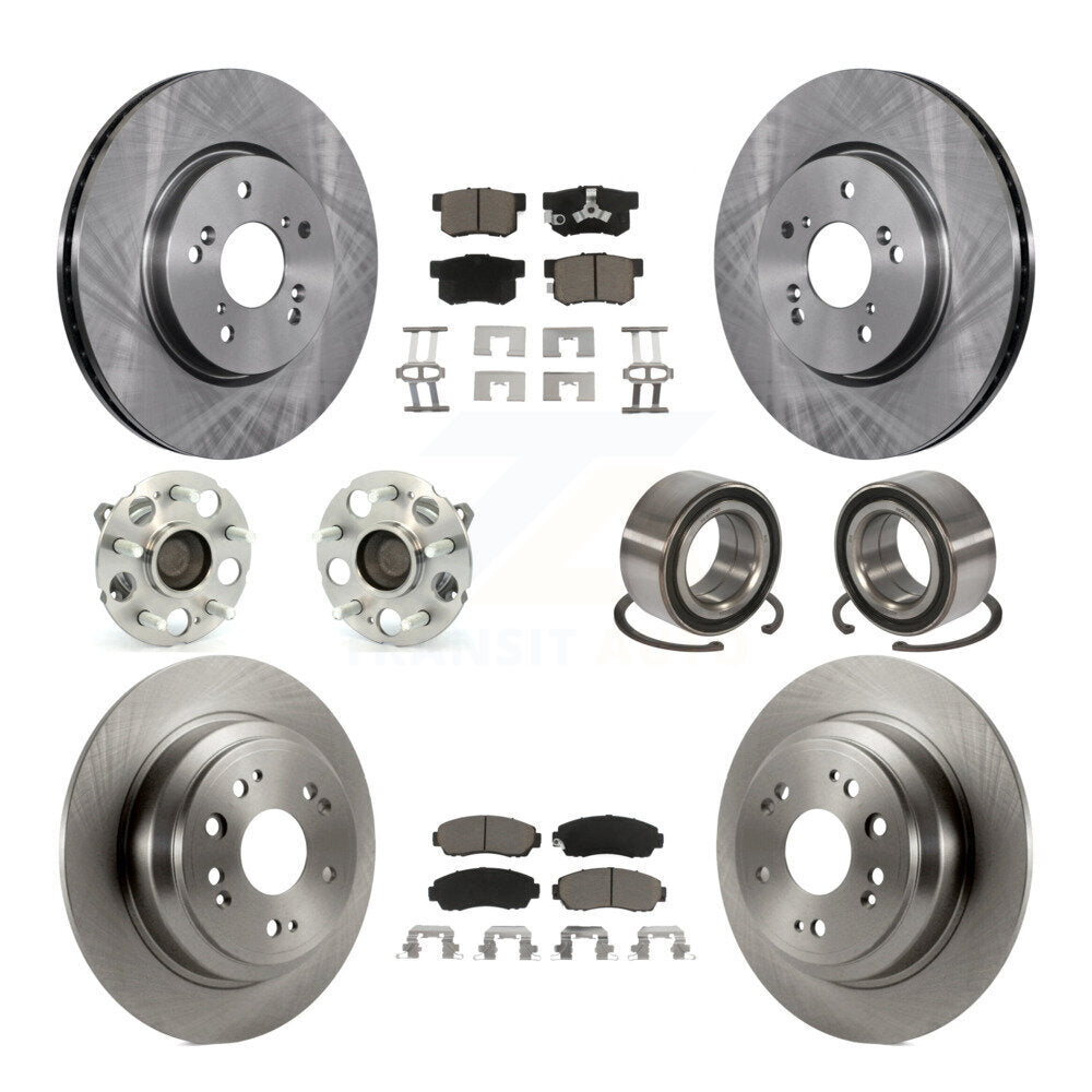 [Avant + Arrière] Kit de Roulement de roue pour Honda Accord Crosstour FWD KBB-117289